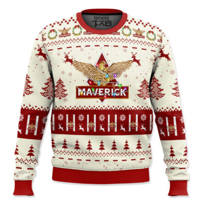 Maverick Tobacco Ugly Christmas Sweater