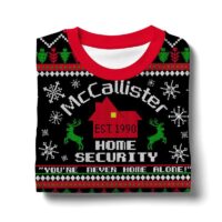 Hooktab Mccallister Home Security Home Alone Ugly Christmas Sweater
