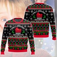 Hooktab Mccallister Home Security Home Alone Ugly Christmas Sweater