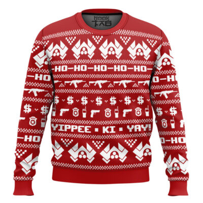 Mcclane Winter Die Hard Ugly Christmas Sweater