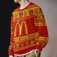 Hooktab Mcdonald's Ugly Christmas Sweater
