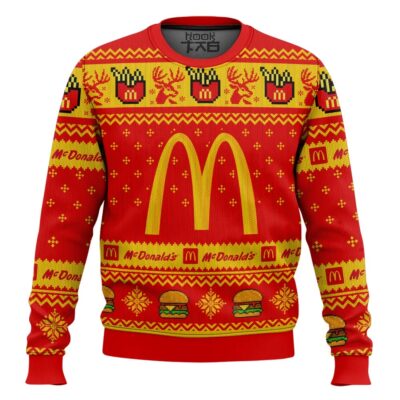 Mcdonald's Ugly Christmas Sweater