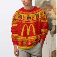 Hooktab Mcdonald's Ugly Christmas Sweater