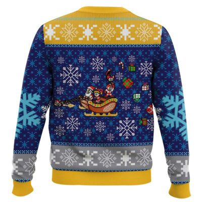 Hooktab Mega Xmas Mega Man Ugly Christmas Sweater
