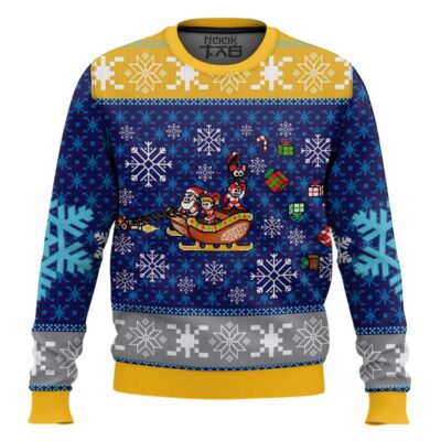 Mega Xmas Mega Man Ugly Christmas Sweater