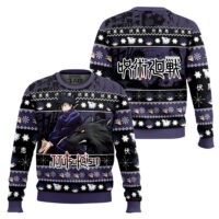 Hooktab Megumi Fushiguro Jujutsu Kaisen Ugly Sweater
