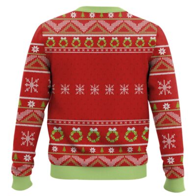 Hooktab Mele Kalikimaka Lilo And Stitch Ugly Christmas Sweater