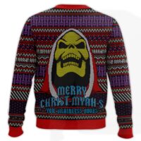 Hooktab Merry Christ-myah-s! Skeletor Masters Of The Universe Ugly Christmas Sweater