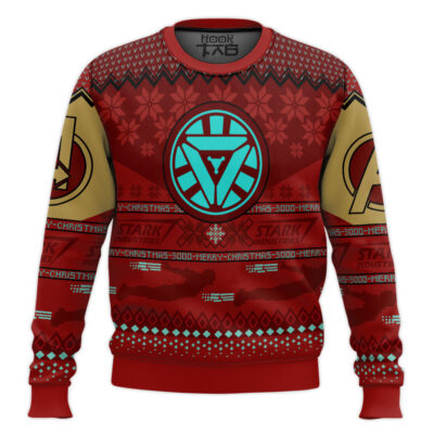 Merry Christmas 3000 Iron Man Ugly Christmas Sweater