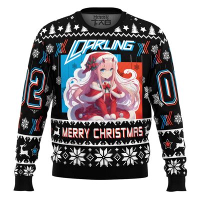 Merry Christmas Darling In The Franxx Ugly Christmas Sweater