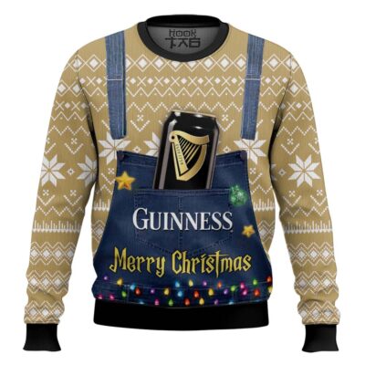 Merry Christmas Guinness Beer Ugly Christmas Sweater