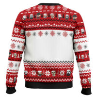 Hooktab Merry Christmas Horror Movies Ugly Christmas Sweater