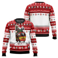 Hooktab Merry Christmas Horror Movies Ugly Christmas Sweater