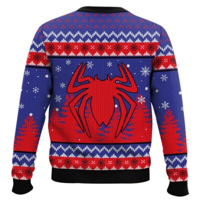 Hooktab Merry Christmas Santa Spider-man Ugly Christmas Sweater