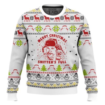Merry Christmas Shitter's Full National Xmas Lampoon’s Vacation Ugly Christmas Sweater