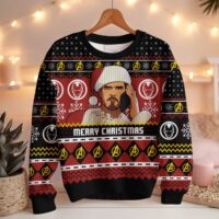 Hooktab Merry Christmas Tony Stark Ugly Christmas Sweater