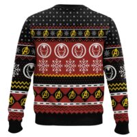 Hooktab Merry Christmas Tony Stark Ugly Christmas Sweater