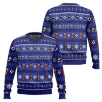 Hooktab Merry Christmas Uncle Scrooge Duck Tales Ugly Christmas Sweater