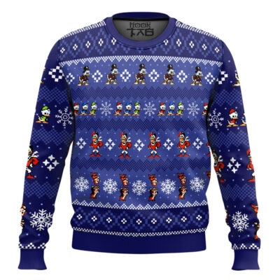 Merry Christmas Uncle Scrooge Duck Tales Ugly Christmas Sweater