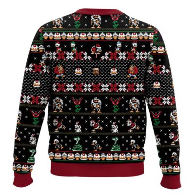 Hooktab Merry Christmas Uncle Scrooge Ugly Christmas Sweater