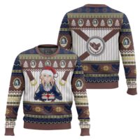 Hooktab Merry Christmas Violet Evergarden Ugly Christmas Sweater