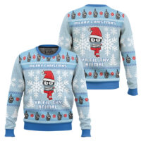 Hooktab Merry Christmas Ya Fil Thy Animal Futurama Ugly Christmas Sweater