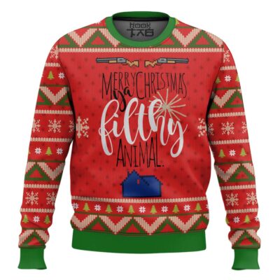 Merry Christmas Ya Filthy Animal Ugly Christmas Sweater