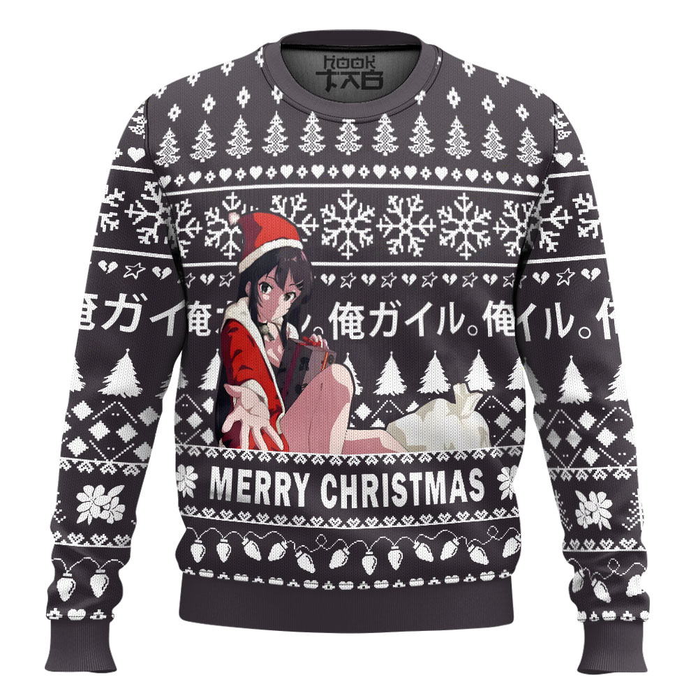 Hooktab Merry Christmas Yukino My Teen Romantic Comedy SNAFU Ugly Christmas Sweater Hooktab Merry Christmas Yukino My Teen Romantic Comedy SNAFU Ugly Christmas Sweater