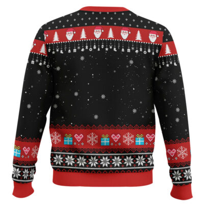 Hooktab Merry Chrithmith Mike Tyson Ugly Christmas Sweater