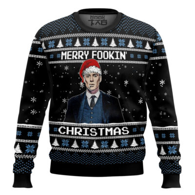 Merry Fookin' Christmas Peaky Blinders Ugly Christmas Sweater