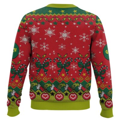 Hooktab Merry Grinchmas The Grinch Ugly Christmas Sweater