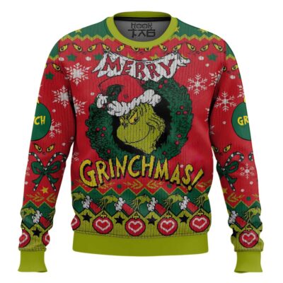 Merry Grinchmas The Grinch Ugly Christmas Sweater