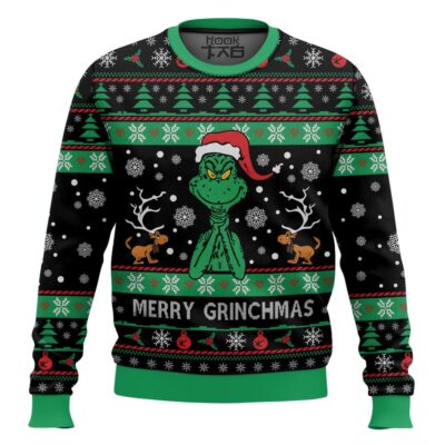 Merry Grinchmas Ugly Christmas Sweater