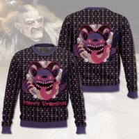 Hooktab Merry Krampus Ugly Christmas Sweater