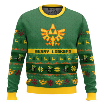 Merry Linkmas Zelda Ugly Christmas Sweater