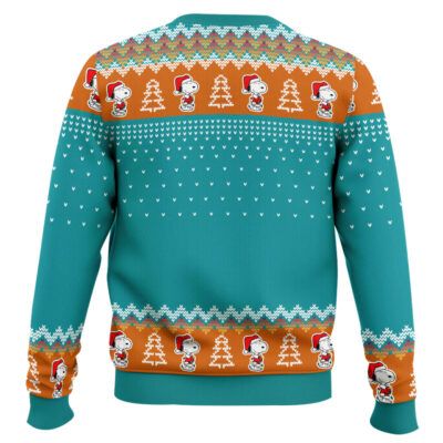 Hooktab Merry Little Christmas The Charlie Brown and Snoopy Show Ugly Christmas Sweater