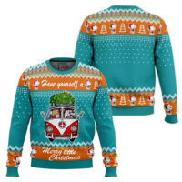 Hooktab Merry Little Christmas The Charlie Brown and Snoopy Show Ugly Christmas Sweater