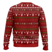 Hooktab Merry Meatmas Ron Swanson Parks And Recreation Ugly Christmas Sweater