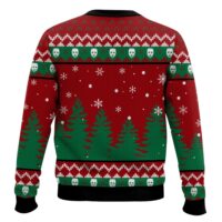 Hooktab Merry Myers Michael Myers Halloween Ugly Christmas Sweater