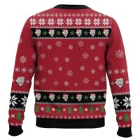 Hooktab Merry Rickmas Rick & Morty Ugly Christmas Sweater