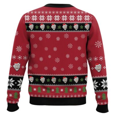Hooktab Merry Rickmas Rick & Morty Ugly Christmas Sweater