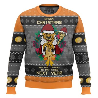 Merry Taxes Christmas Disney Robin Hood Ugly Christmas Sweater