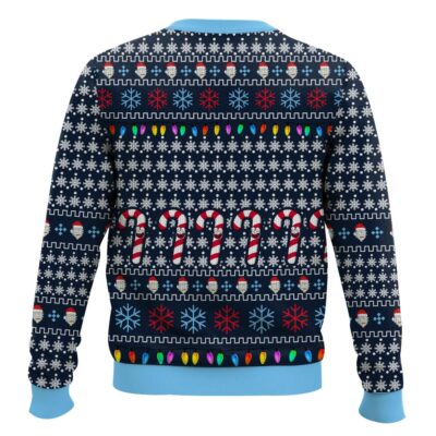 Hooktab Merry Wubba Lubba Rick And Morty Ugly Christmas Sweater
