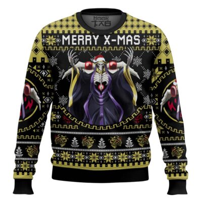 Merry X-mass Ainz Ooal Gown Overlord Ugly Christmas Sweater