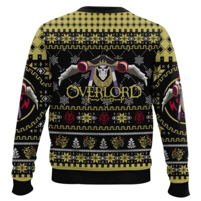 Hooktab Merry X-mass Ainz Ooal Gown Overlord Ugly Christmas Sweater