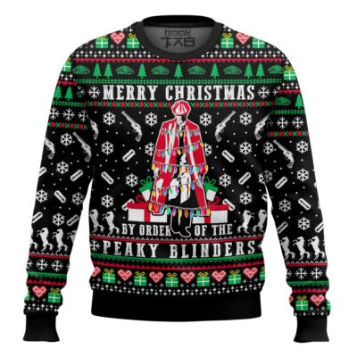 Merry Xmas By The Order Of The Peaky Blinders Ugly Christmas Sweater