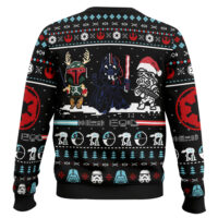Hooktab Merry Xmas Chibi Star Wars Ugly Christmas Sweater