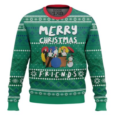 Merry Xmas Friends Ugly Christmas Sweater