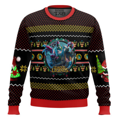 Merry Xmas League Of Legends Ugly Christmas Sweater