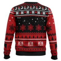 Hooktab Merry Xmas Marlboro Cigarette Ugly Christmas Sweater